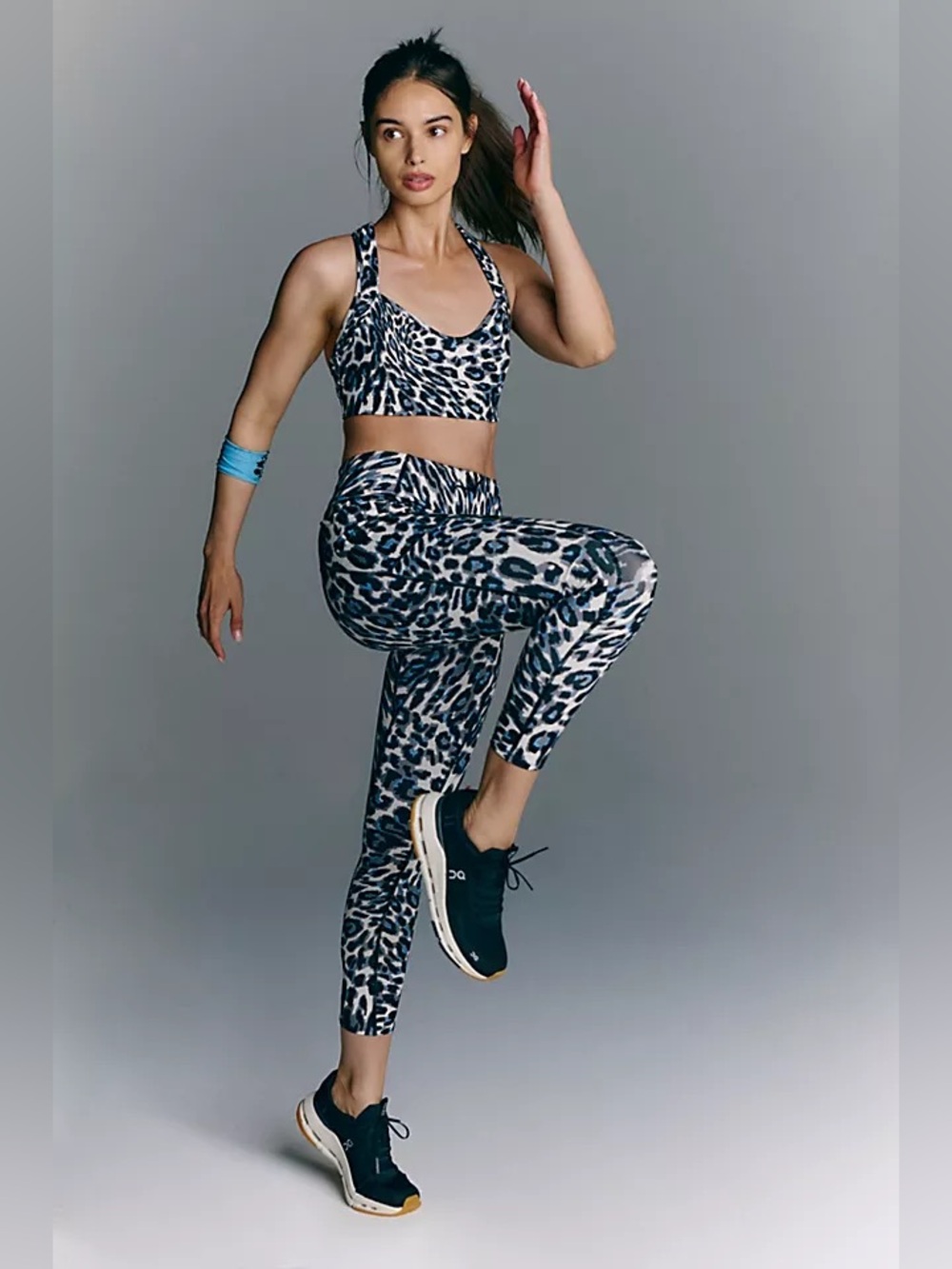 FP Movement Find Your Way Printed Leggings~ Snow Leopard